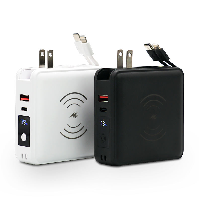 Portable Power Bank with AC Plug